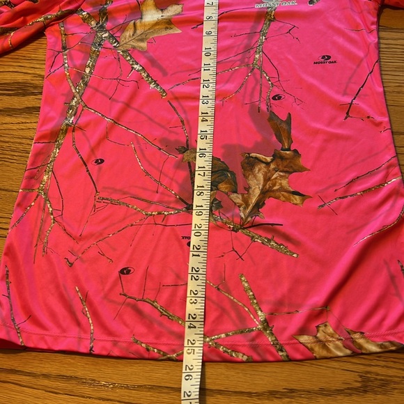 Mossy Oak long sleeve polyester top medium - Picture 4 of 5